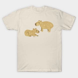 Couple of Cute Capybaras T-Shirt